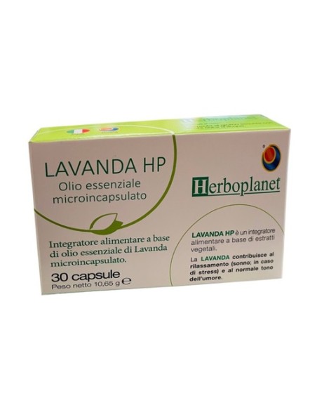 Lavanda Hp aceite esencial microencapsulado 30 cápsulas (Lavanda) Herboplanet