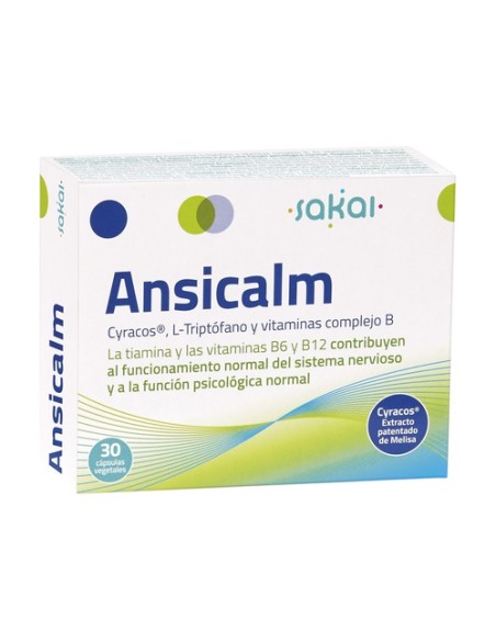 Ansicalm 30 cápsulas Sakai