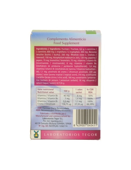 Figure Active 14 sobres de 20g Tegor