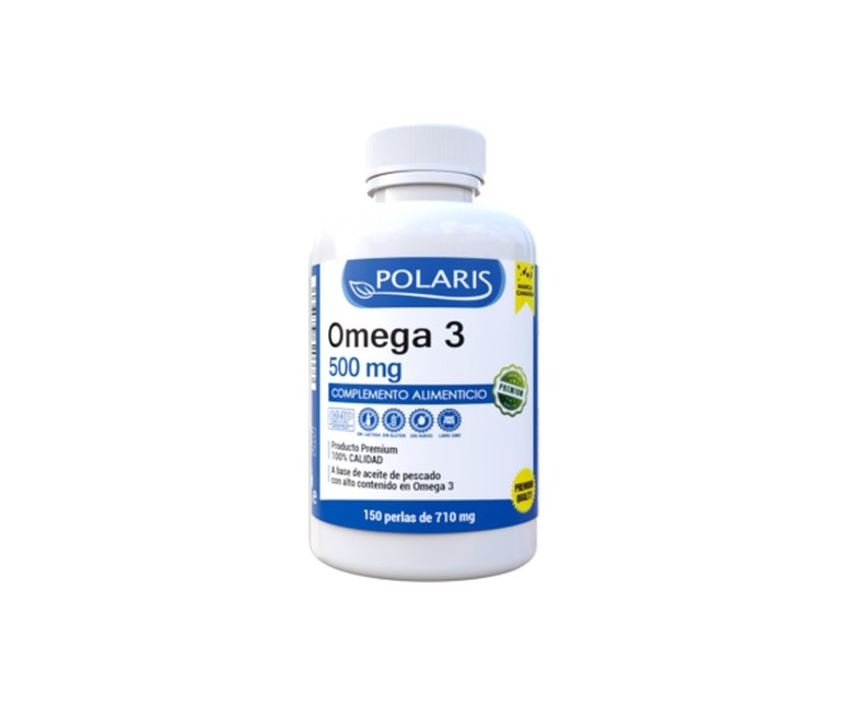 Omega 3 500 mg 150 perlas de 500mg Polaris