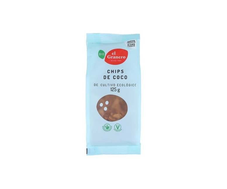 Chips de coco 125 g El Granero Integral