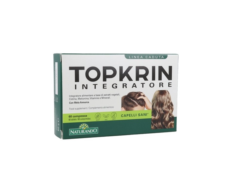 Topkrin cabello 60 cápsulas Naturando