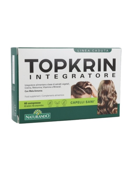 Topkrin cabello 60 cápsulas Naturando