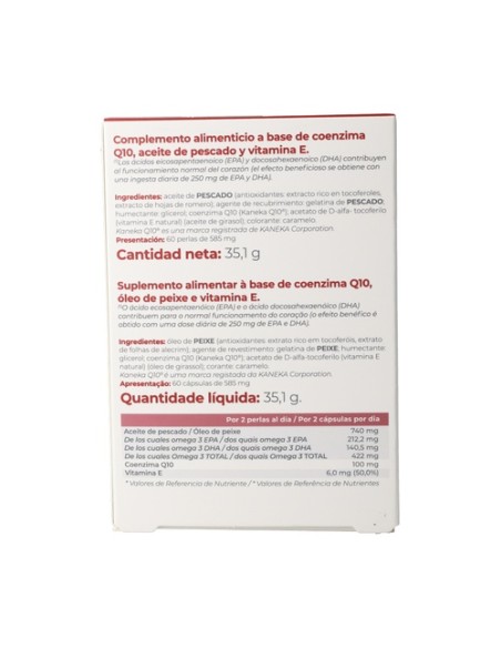 Q-10 Omega 3 60 cápsulas Inovance