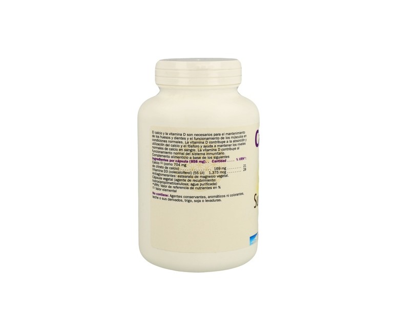 Calcio & Vitamina D3 150 cápsulas de 858mg Sura Vitasan
