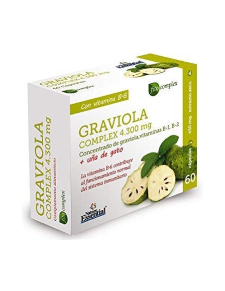 Graviola Complex 4300 mg 60 cápsulas Nature essential