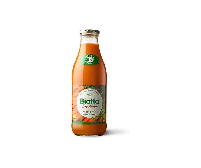 Pack Zumo zanahoria 6 unidades de 975 ml Biotta