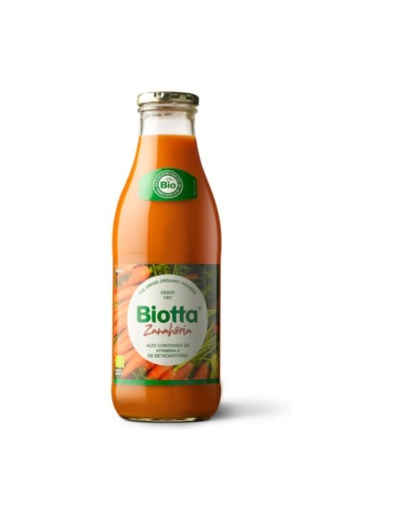 Pack Zumo zanahoria 6 unidades de 975 ml Biotta