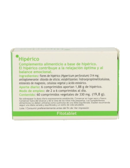Hipérico 60 comprimidos Eladiet
