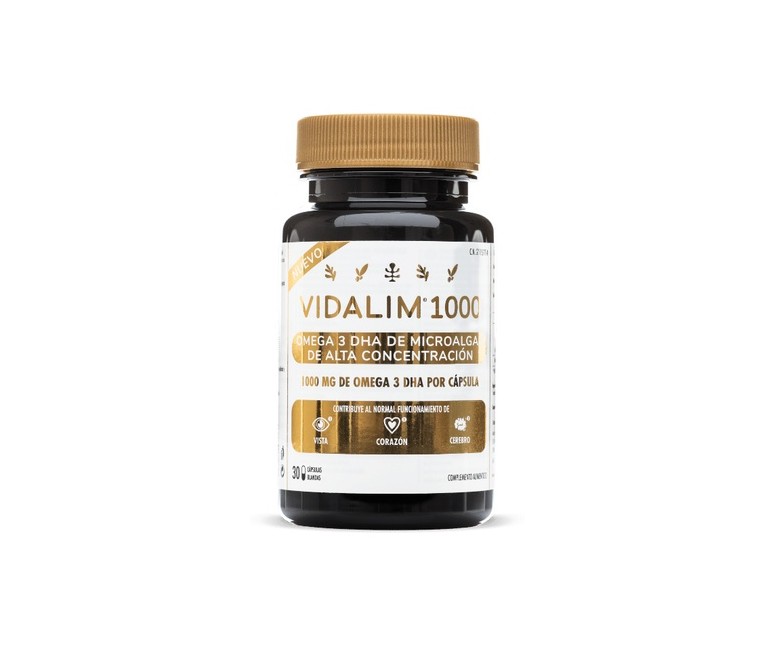 Omega 3 DHA 1000 30 cápsulas Vidalim
