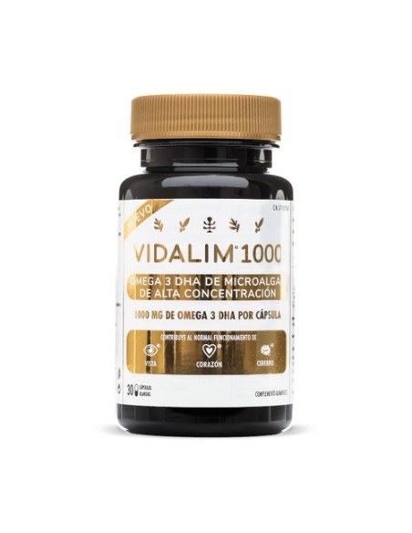 Omega 3 DHA 1000 30 cápsulas Vidalim