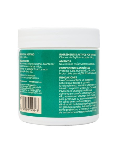 Laxagreen transito intestinal perros y gatos 100 g DR GREEN