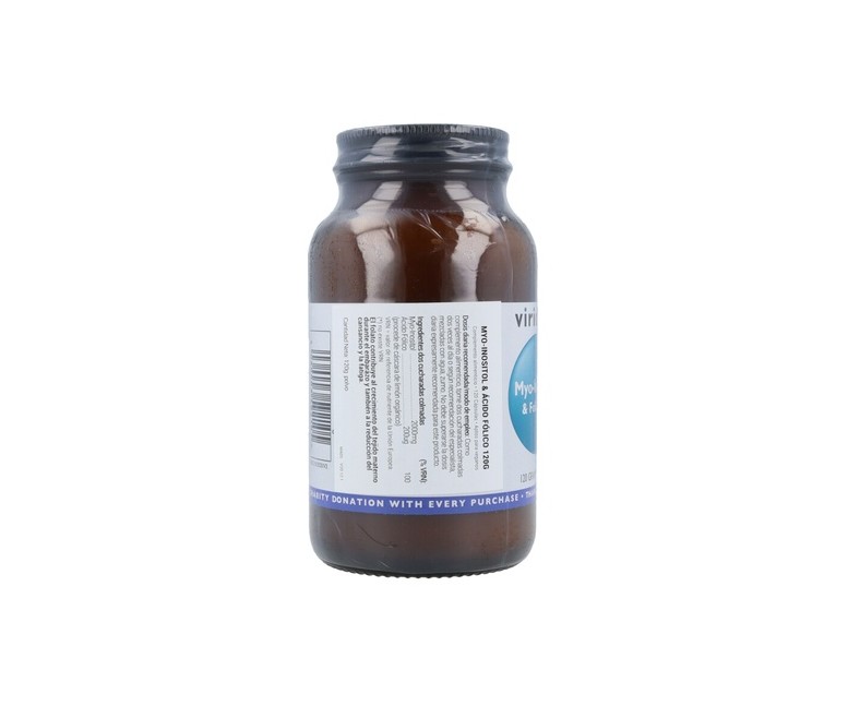 Myo-Inositol y Ácido Fólico 120 g Viridian