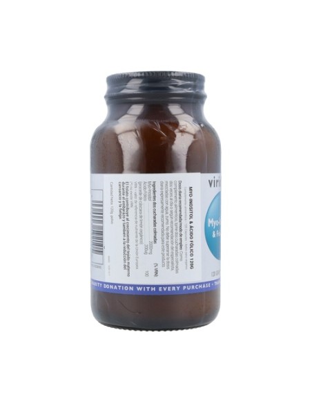 Myo-Inositol y Ácido Fólico 120 g Viridian