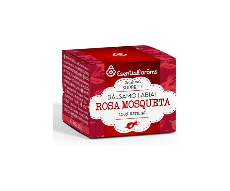 Bálsamo Labial Rosa Mosqueta 5 g Esential Aroms