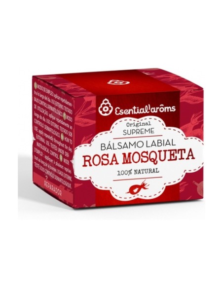 Bálsamo Labial Rosa Mosqueta 5 g Esential Aroms