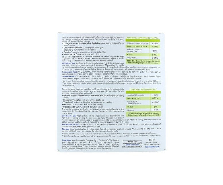 Biocollagenix 30 ampollas ESI