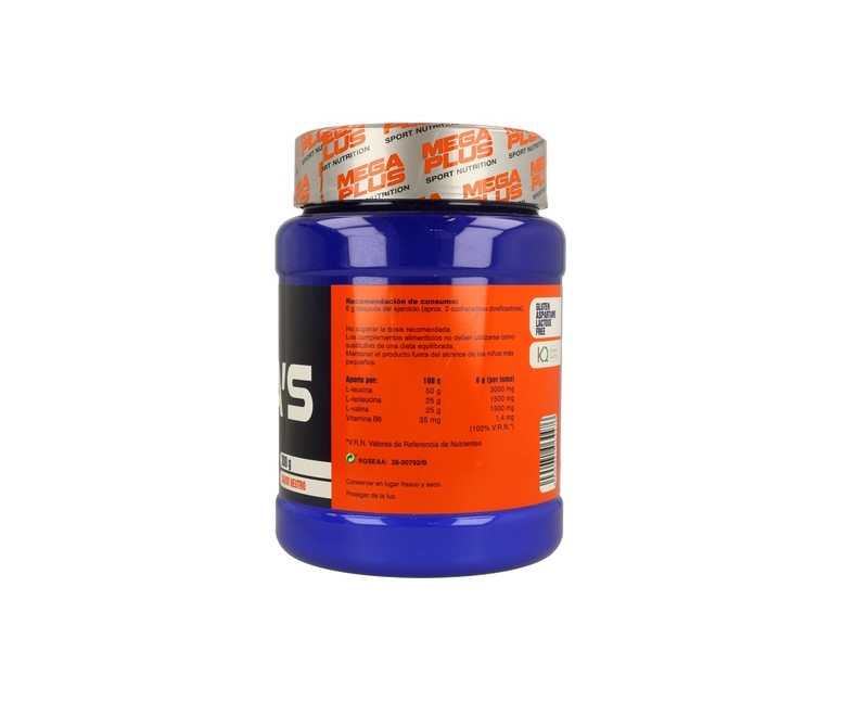 Bcaa's polvo Competition 300 g Mega plus