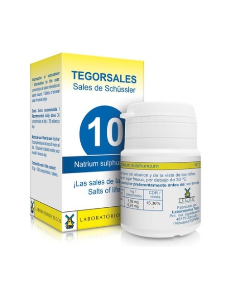Natrium Sulf D6 Sales 10 350 comprimidos Tegor