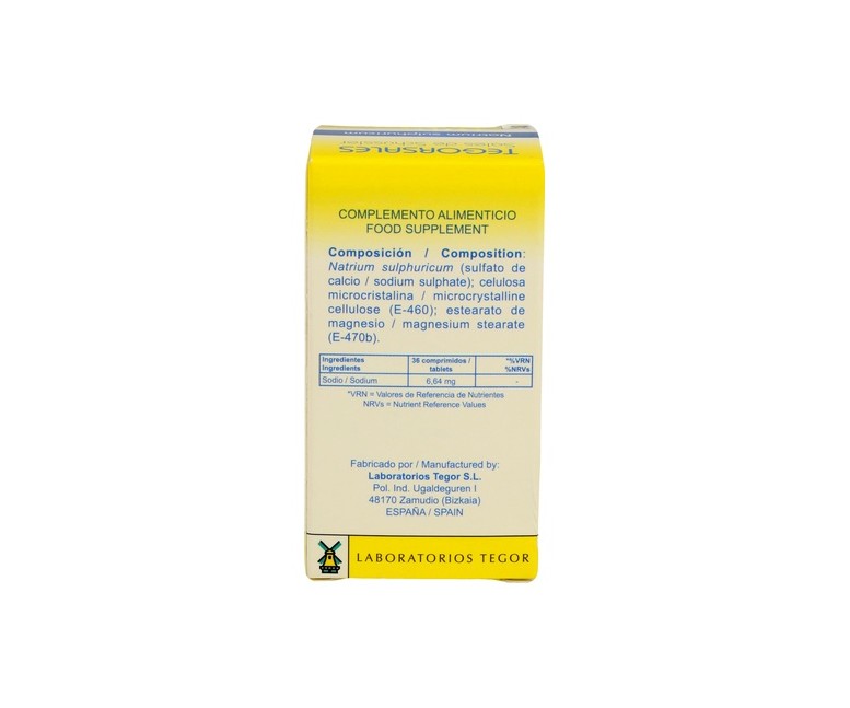 Natrium Sulf D6 Sales 10 350 comprimidos Tegor