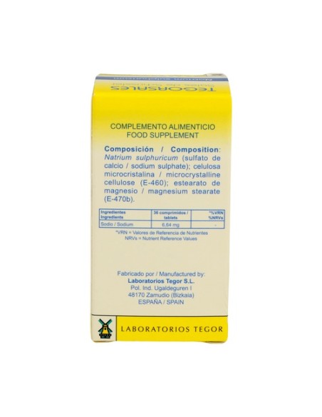 Natrium Sulf D6 Sales 10 350 comprimidos Tegor