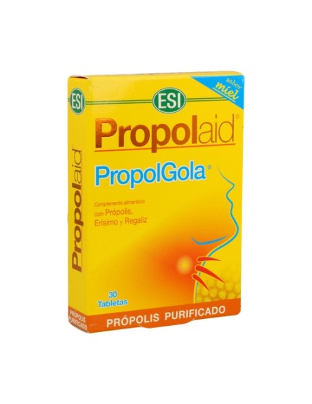 Propolaid propolgola sabor miel masticables 30 comprimidos (Miel) ESI