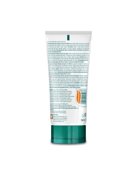 Limpiador facial manchas oscuras cúrcuma 150 ml de gel Himalaya Herbals