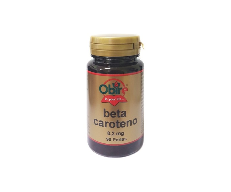 Betacaroteno 90 perlas de 8.2mg Obire