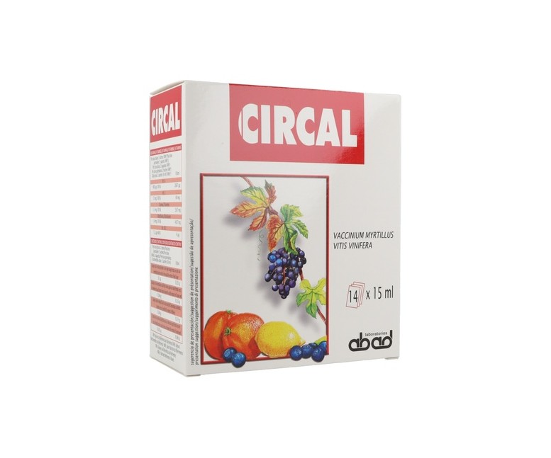 Circal 14 sobres de 15ml Abad
