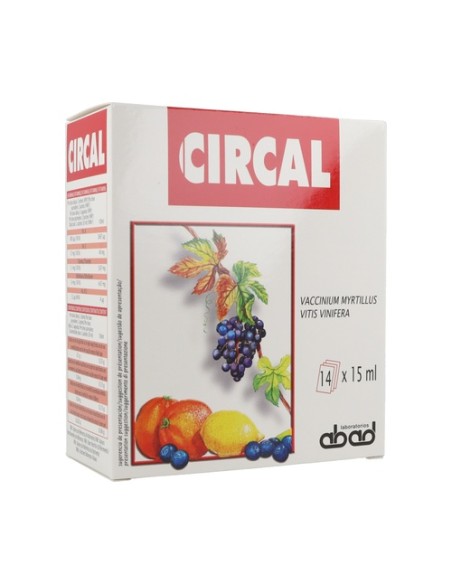 Circal 14 sobres de 15ml Abad