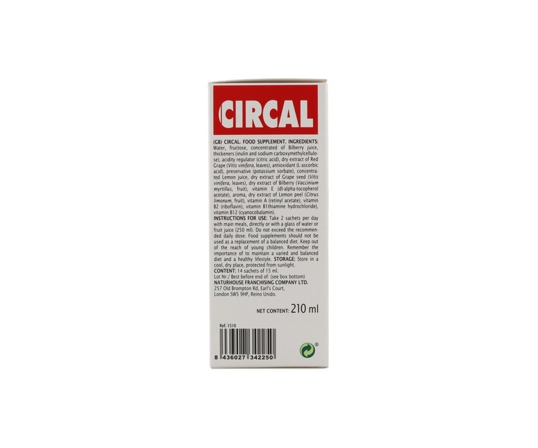 Circal 14 sobres de 15ml Abad