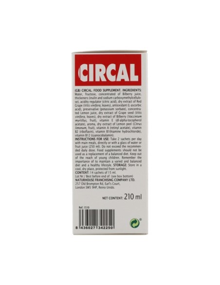 Circal 14 sobres de 15ml Abad