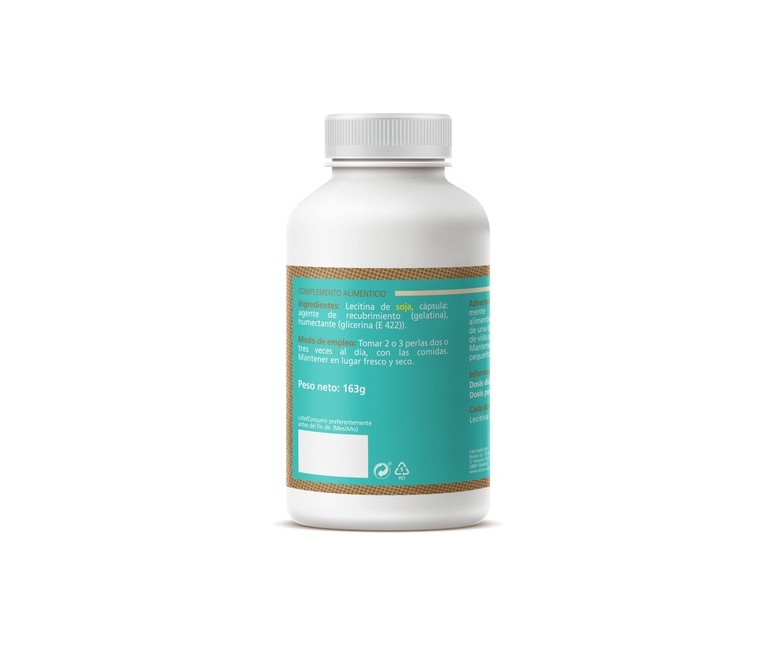 Lecitina de Soja 220 perlas de 500mg Sotya