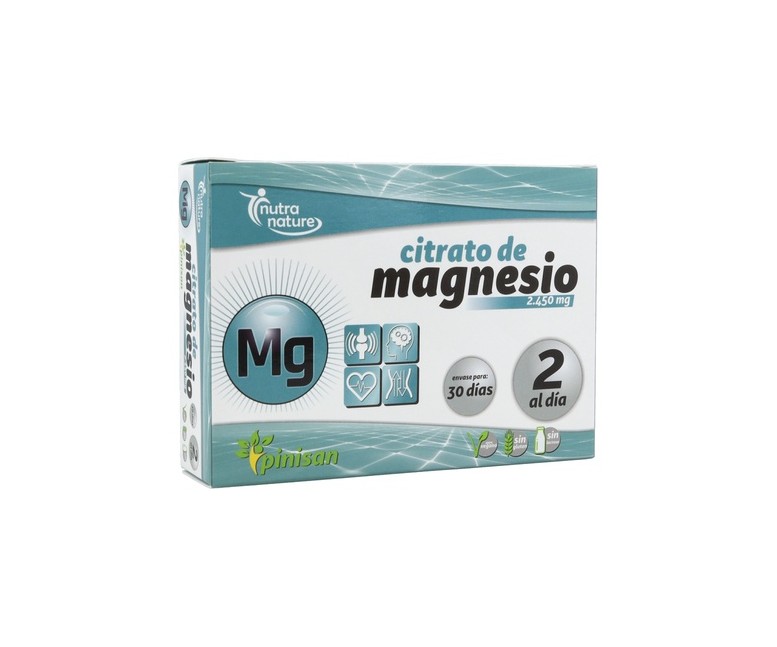 Citrato de magnesio 60 comprimidos Pinisan
