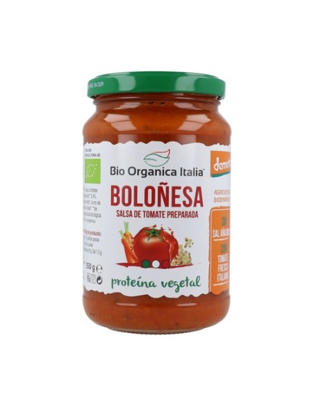 Salsa de tomate boloñesa vegana 350 ml Bio Organica Italia