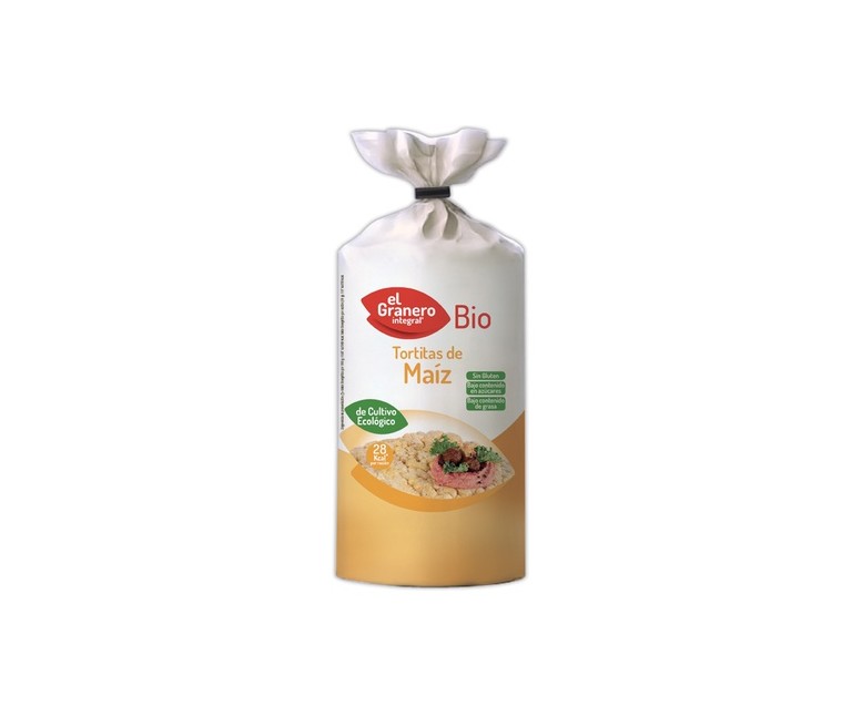 Pack Tortitas de maíz Bio 12 unidades de 110 g El Granero Integral