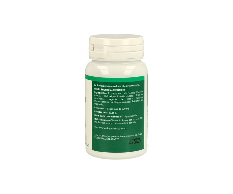 Rhodiola Rosea 45 cápsulas Plantapol