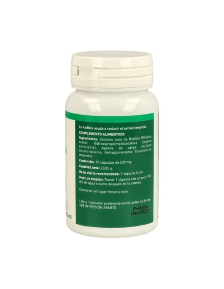 Rhodiola Rosea 45 cápsulas Plantapol
