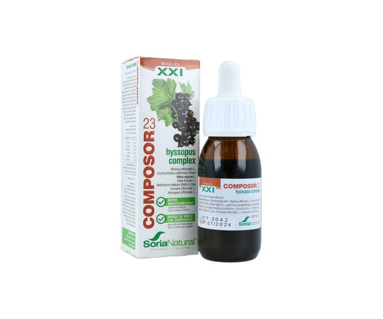 Composor 23 Hyssopus Complex Fórmula XXI 50 ml Soria Natural