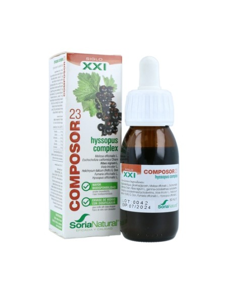 Composor 23 Hyssopus Complex Fórmula XXI 50 ml Soria Natural