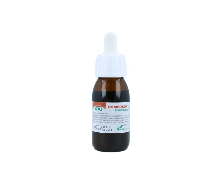 Composor 23 Hyssopus Complex Fórmula XXI 50 ml Soria Natural