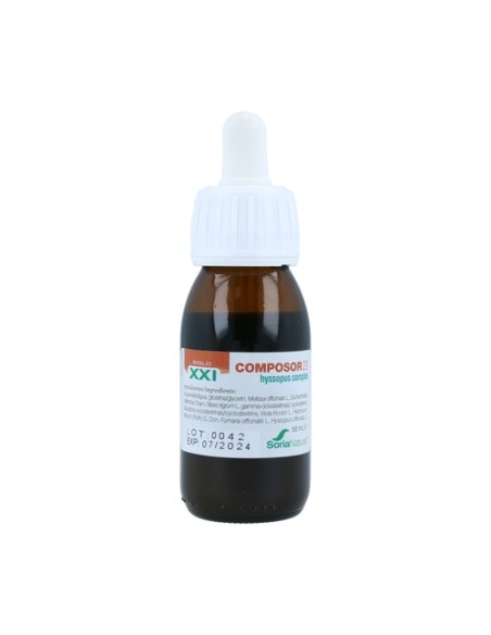 Composor 23 Hyssopus Complex Fórmula XXI 50 ml Soria Natural