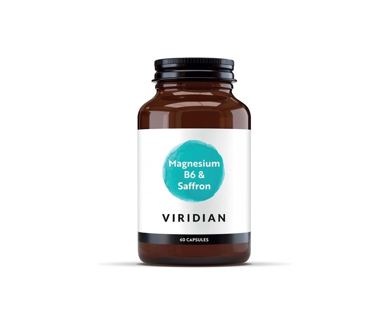 Magnesio, B6 y azafrán 60 cápsulas Viridian