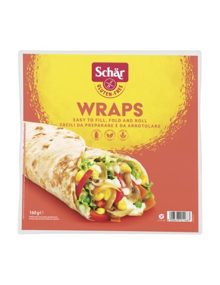 Wraps sin gluten 160 g Schär