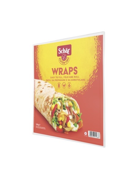 Wraps sin gluten 160 g Schär