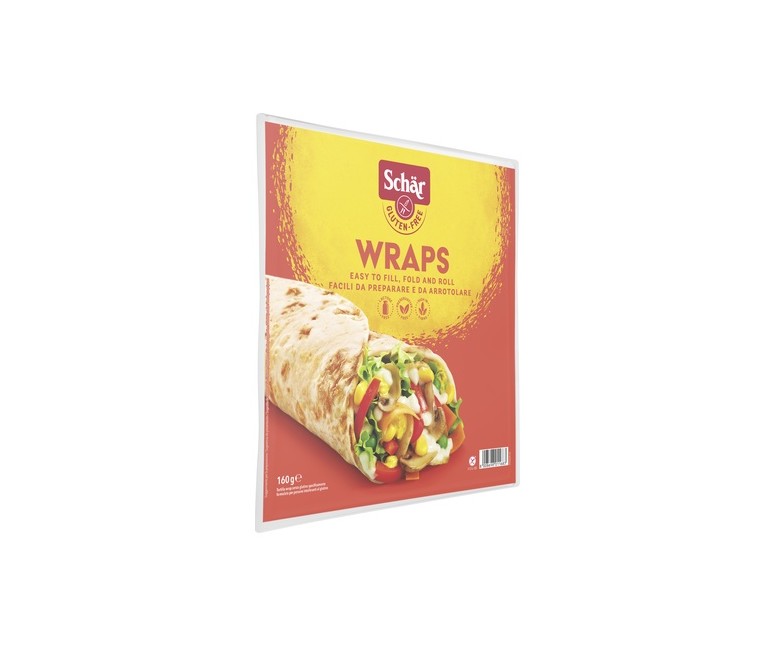 Wraps sin gluten 160 g Schär