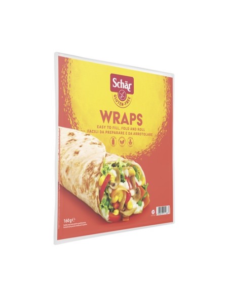 Wraps sin gluten 160 g Schär