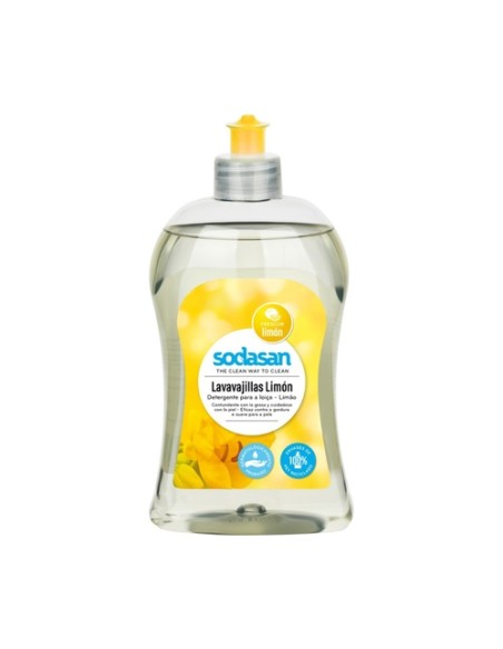 Lavavajillas limón 500 ml (Limón) Sodasan
