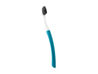 Cepillo de dientes suave con cabeza reemplazable azul