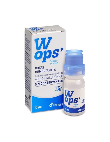 Wops gotas humectantes confort ocular 10 ml Deiters